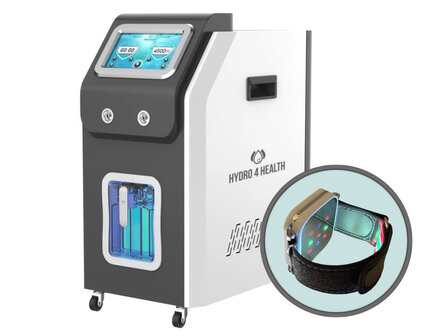 HYDRO 4 HEALTH | 4500PRO | Ger&auml;t zur Wasserstoff-Inhalationstherapie (+ATP-Armband)