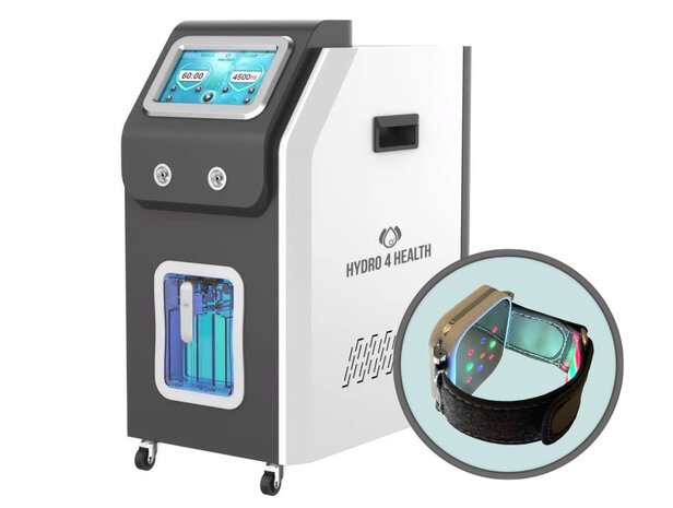 HYDRO 4 HEALTH | 4500PRO | Gerät zur Wasserstoff-Inhalationstherapie (+ATP-Armband)